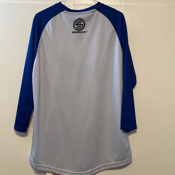 Sportcrate limited edition Dodgers 3/4 sleeve jersey - Picture 2 of 2